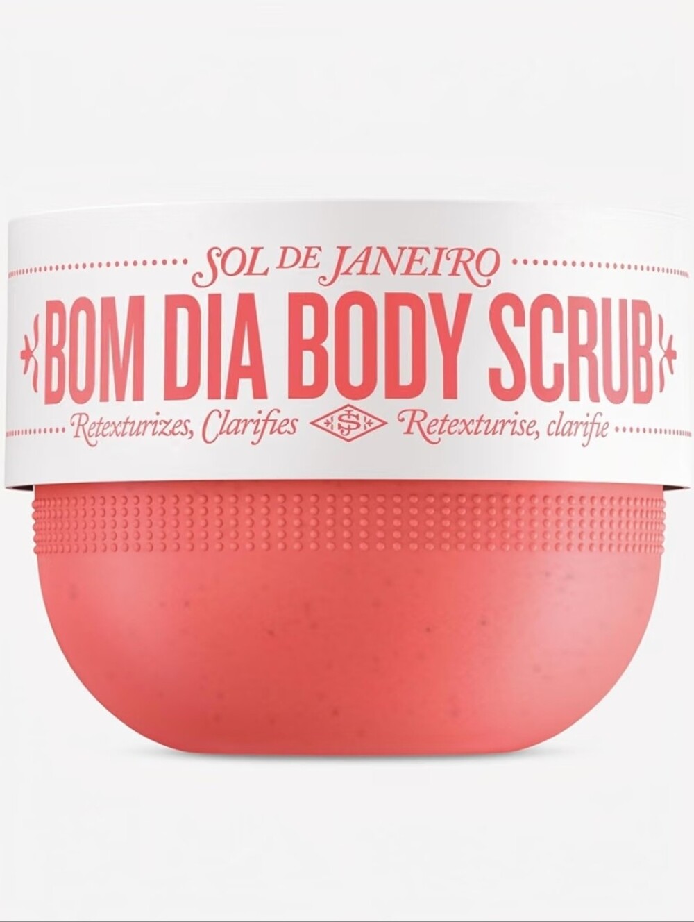 Sol de Janeiro Bom Dia Body Scrub - Red Large Size NIB